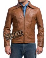 Hugh Jackman X-men Days Of Future Past Logan Brown Jacket