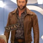 Hugh Jackman X-men Days Of Future Past Logan Brown Jacket