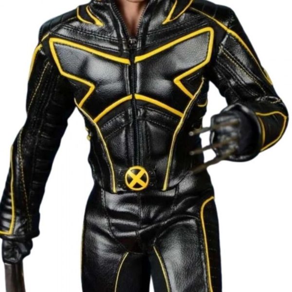 X-Men the Last Stand Wolverine Motorcycle Leather Jacket