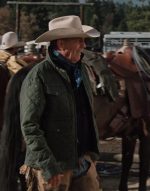 Yellowstone S04 Kevin Costner John Dutton Quilted Jacket