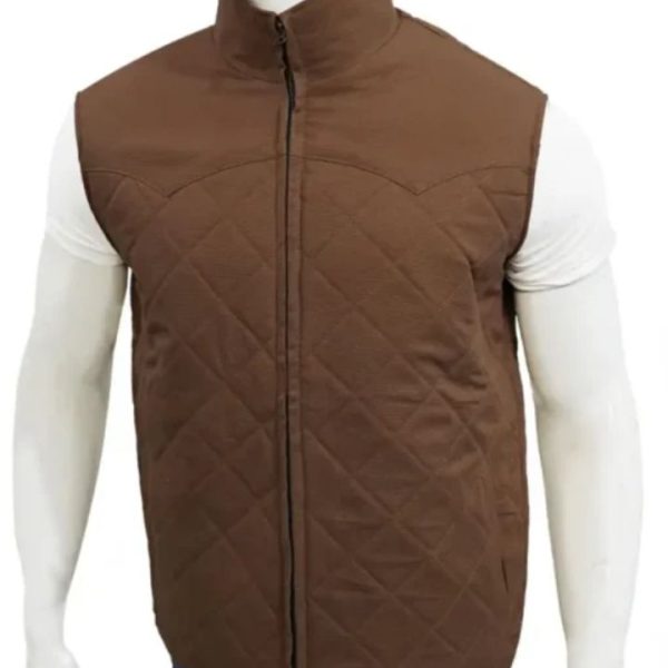 John Dutton Yellowstone Quilted Vest