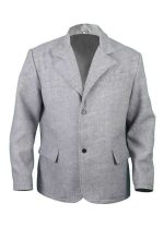 Yellowstone Luke Grimes Kayce Dutton Grey Wool Blazer