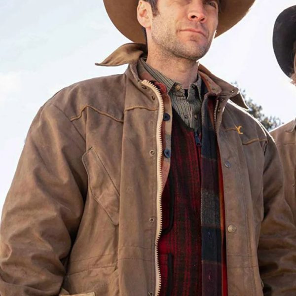 Yellowstone Wes Bentley Jamie Dutton Brown Jacket