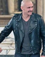 Zeroville James Franco Black Leather Jacket
