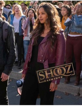 13 Reasons Why Jessica Davis (Alisha Boe) Moto Jacket