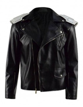 Robotman Doom Patrol Riley Shanahan Leather Jacket