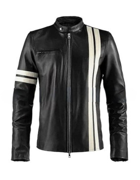 DRIVER SAN FRANCISCO JOHN TANNER LEATHER JACKET