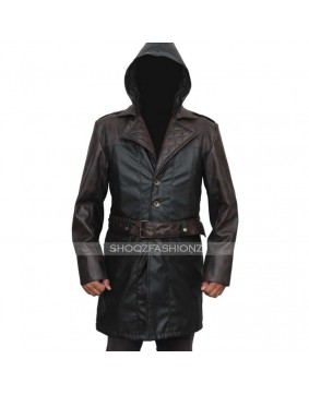 Assassins Creed Syndicate Jacob Frye Costume Leather Coat